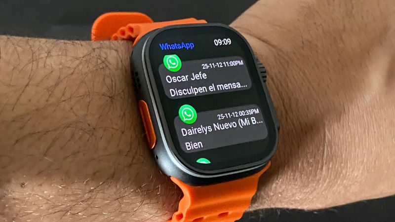 HK11 Ultra 3 (2.ª generación) Mensajes de Whatsapp